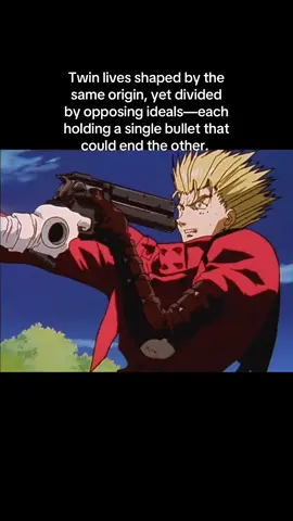 Ugh this SCENE… #trigun #trigunanime #vashthestampede #millionsknives #anime FAKE BODY! FAKE WEAPON! 