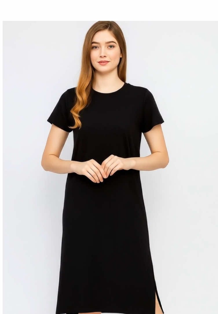 Zalmore Basic Midi Dress  