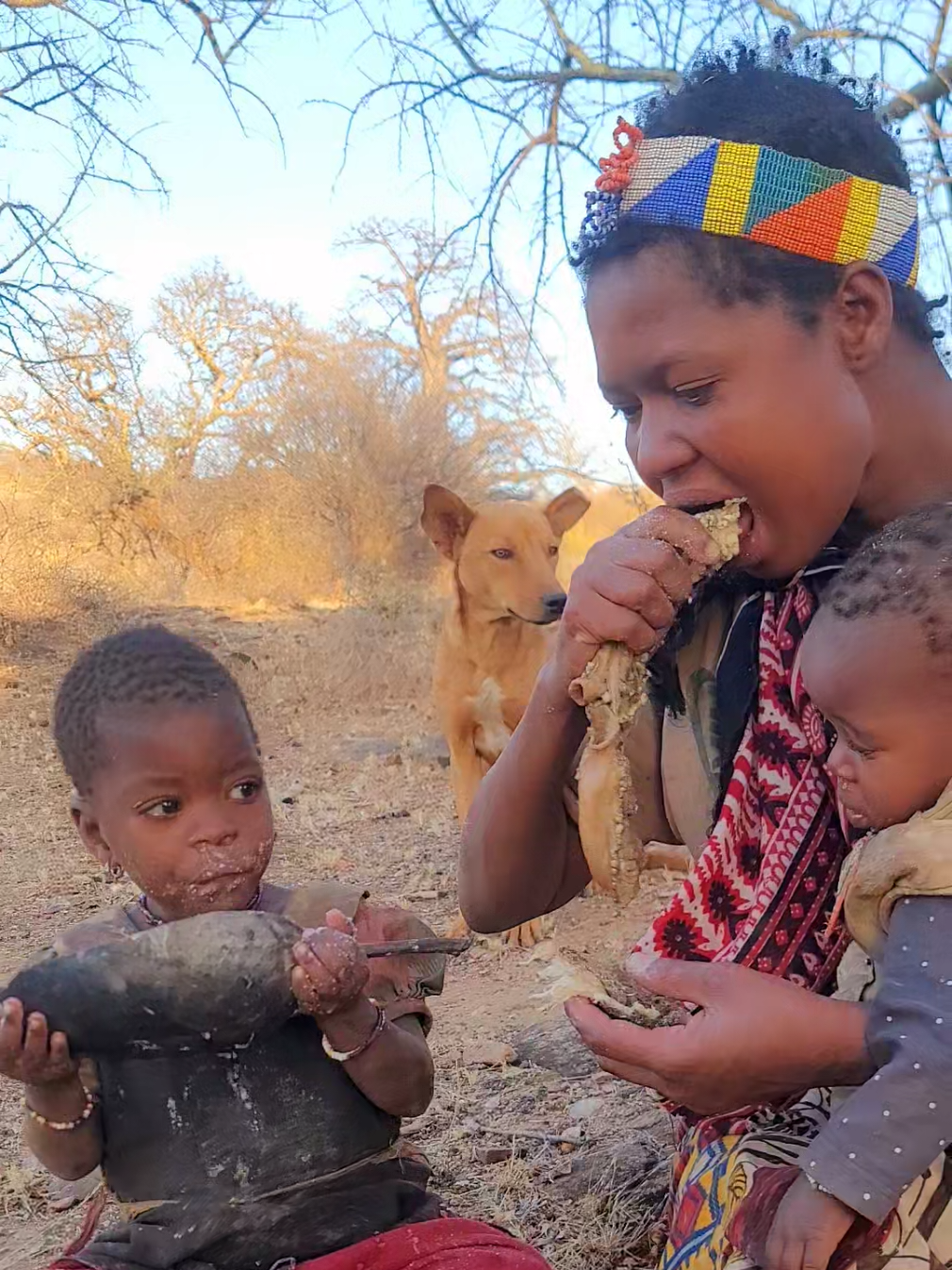waooh 🥰🍖🍗😝🍉🍌😍😃#nativeculture #AfricanFood #usa_tiktok #nativeamerican 