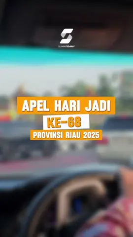 tadi pagi saya mwnghadiri apel hari jadi ke - 68 PROVINSI RIAU 2025 , RIAU MAJU BERMARWAH #sumardany  #pekanbaru_riau  #hutke68riau 