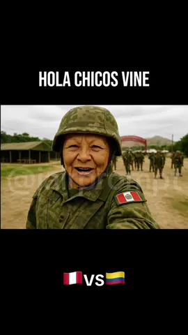 La @abuelitatsunami vuelve a poner en riesgo su vida y mira por primera vez una guerra. Su misión es salvar a su nieto de la guerra de Perú 🇵🇪 y Colombia 🇨🇴. #peru🇵🇪 #abuelasdetiktok #abuelatsunami #paratiiiiiiiiiiiiiiiiiiiiiiiiiiiiiii #ia #veo3 #latina #humor #Viral #perutiktok #abuela #guerra #santarosa #loreto #leticia #conflicto #colombia #ejercito #soldado #islasantarosa 