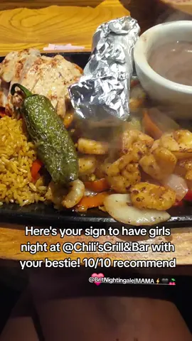 If you havent been to @Chili’s Grill & Bar for girls night, you ste missing out. Had much needed girl time with the most amazing human ever! #momlife #girlsnightout #momsnightout #chilis #MomsofTikTok 