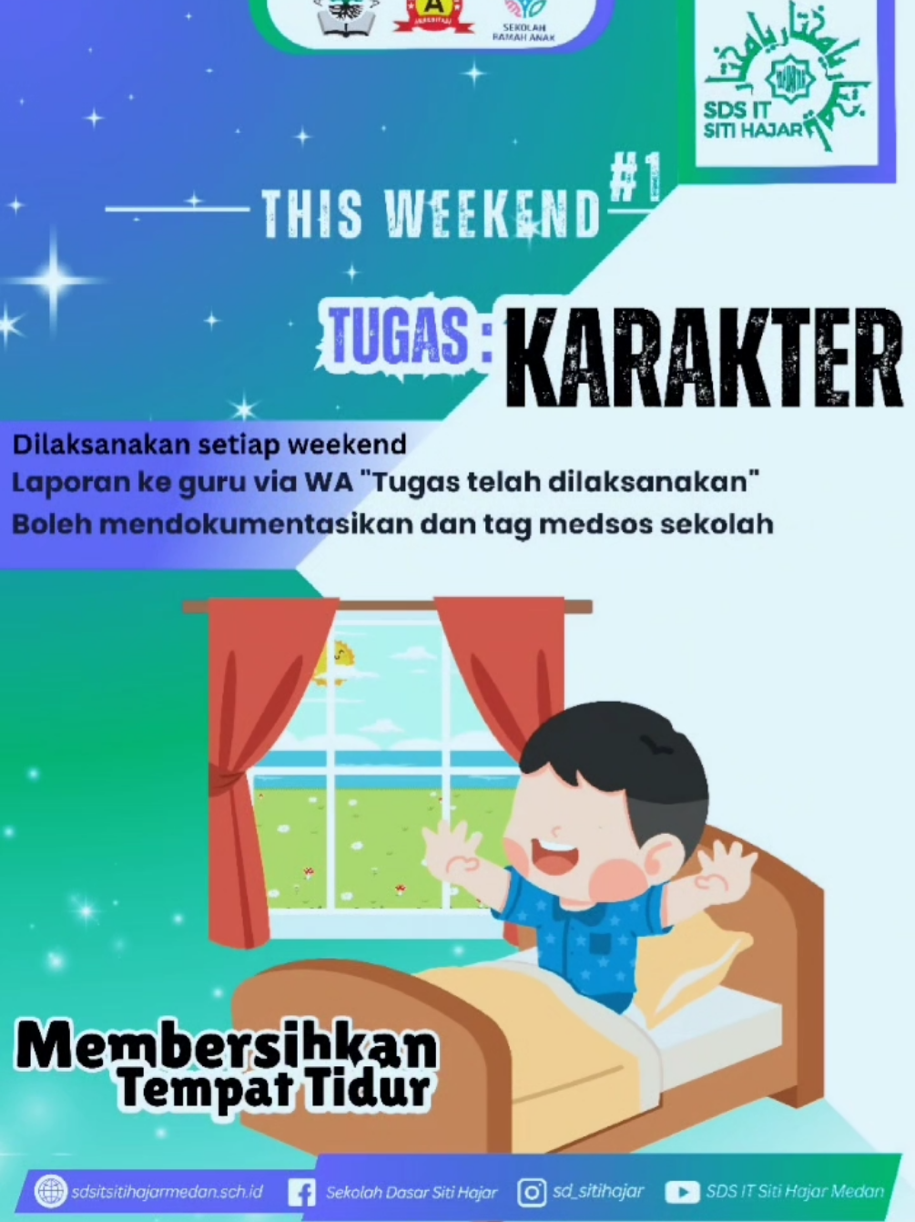 tugas karakter minggu ini. semangat gaes...