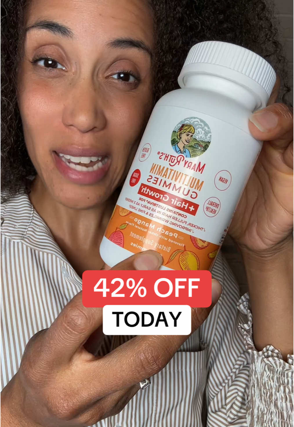 Multivitamin and Hair Growth #tiktokshop #maryruthsorganics #maryruths #tiktokshopcreatorpicks #tiktokshopbacktoschool price and shipping may vary depending on each customer’s available coupons. Promotion may have ended by the time you see this. 