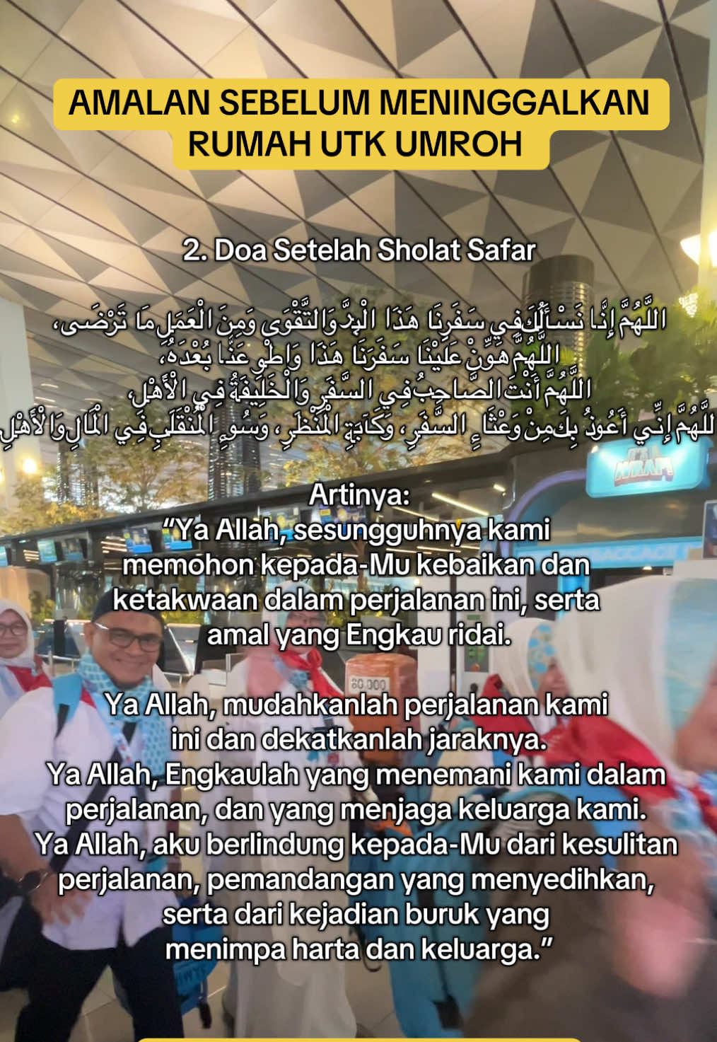 Amalkan ini ya teman2 saat berangkat Umroh #umroh #umrohbarengps #samiratravel 