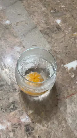 This tastes like regular water #orange #fyp #ice #water 