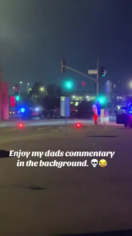 I just wanted to record what was happening, but, my dad wanted to be a commentator. 💀😂 #fyp #losangeles #protesting #fypシ #foryoupage #fypシ゚viral #la #fice #cops #commentary #protestors #iceprotest #iceprotesting #losangeleslife #losangelescalifornia #protests #protests2025 #lacops #nightclub #dad #funny #trumpadministration 