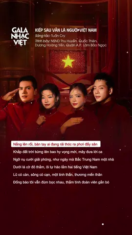 KIẾP SAU VẪN LÀ NGƯỜI VIỆT NAM - NSND Thu Huyền, Quốc Thiên, Dương Hoàng Yến, Quân A.P, Lâm Bảo Ngọc ❤️ #VietNamLove #TProduction #GalaNhacViet #KiepSauVanLaNguoiVietNam #ProudVietNam 