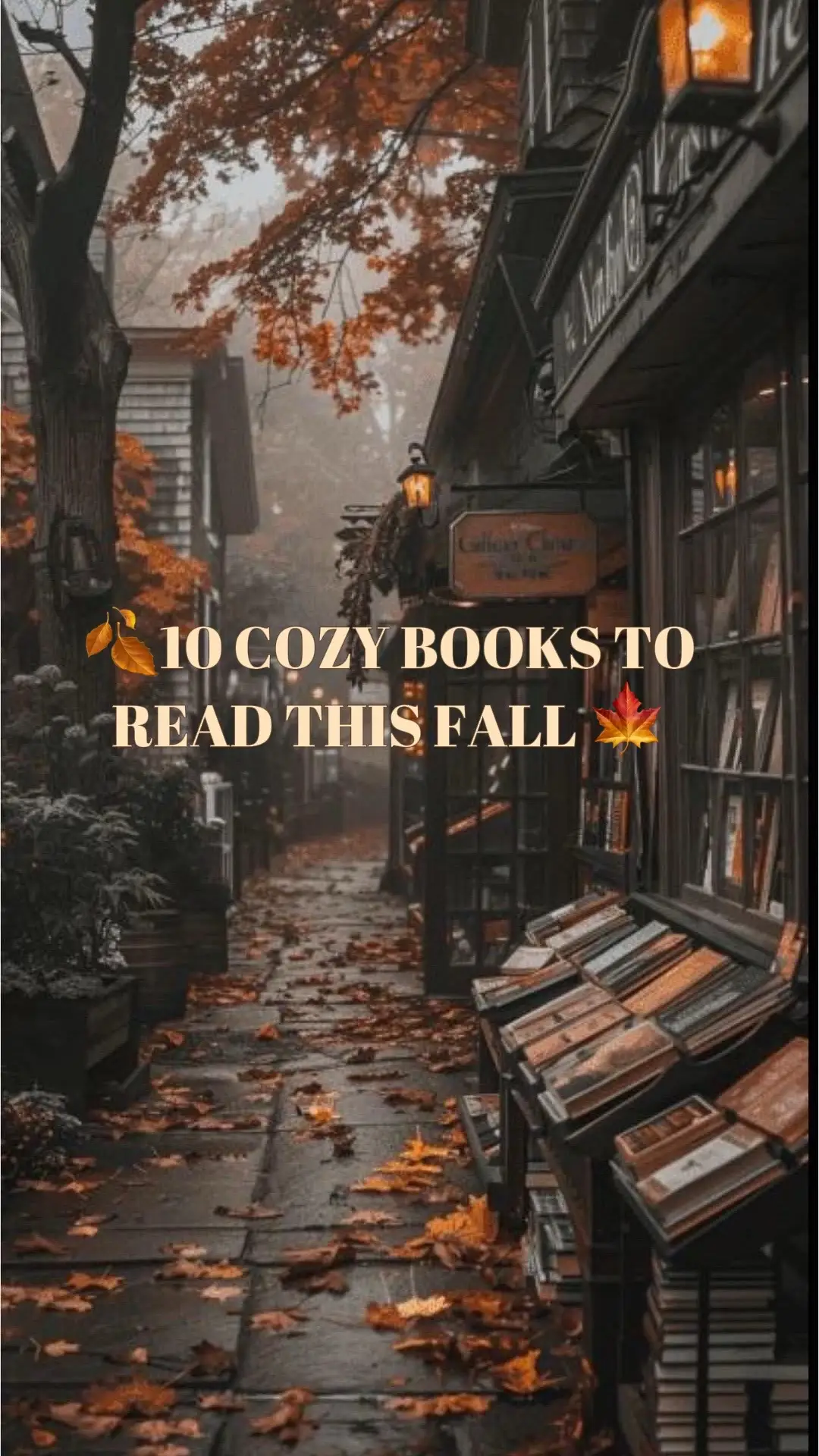 #bookrecommendations #fallbooks #fallaesthetic #BookTok #fallbookrecs 