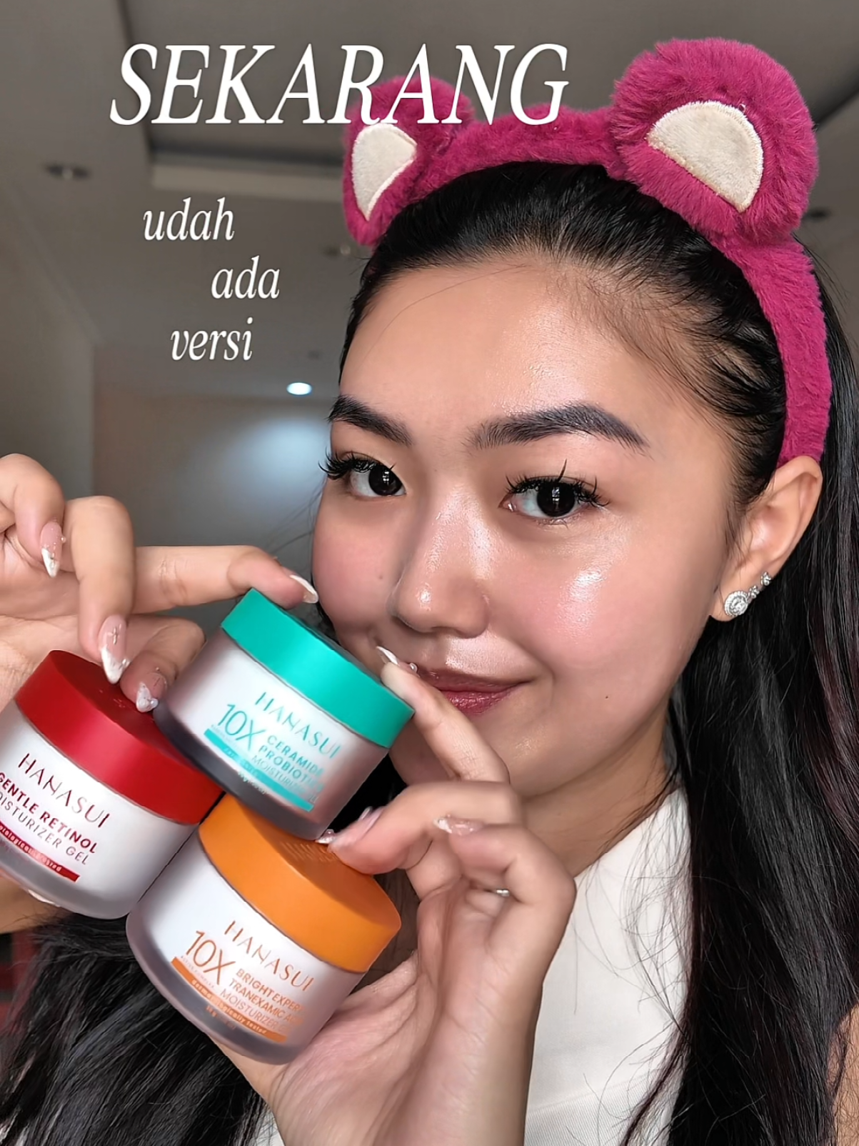 ini sih beneran the real moisturizer yang ringan, ga lengket, tapi tetep efektif buat bikin kulit glowing & fresh sih!!✨🤍