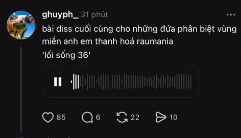 Lối sống 36 #36 #thanhhoa #raumania #thread #joke 