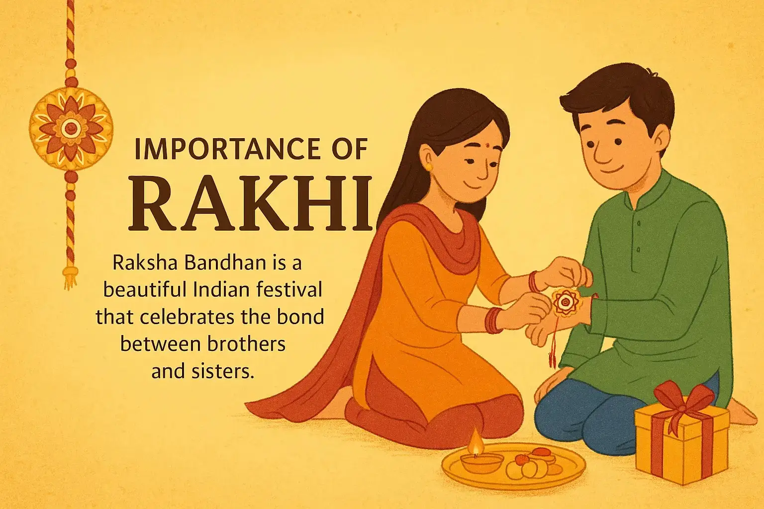 Happy raksha bandhan