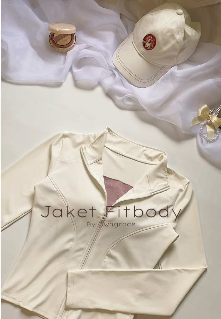 Gemess bgtt🤍❕ #jaket #jaketfitbodyolahraga #jaketolahraga #jaketolahragawanita #jaketviral #atasanolahraga #fyp 