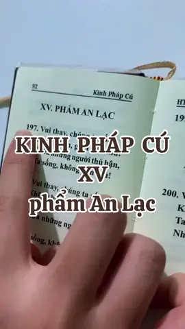 Kinh pháp cú ( XV_phẩm An Lạc )