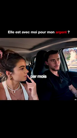 Elle est avec moi pour mon argent ?