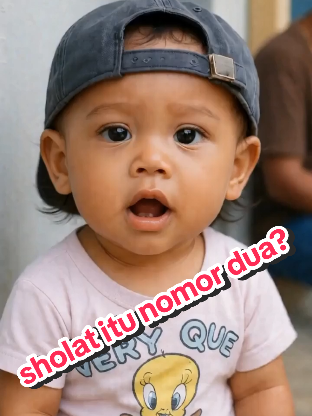 yang bener sholat itu nomor satu bukan nomor dua #kontenai #aiindonesia #aisurabaya #babypodcast 