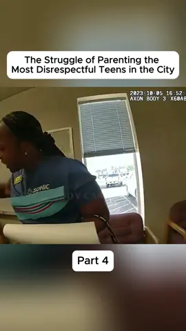 Struggle of Parenting the Most Disrespectful Teens in the City #police #cops #bodycam 