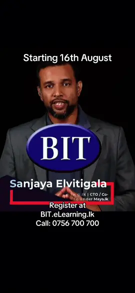 BIT 2025 - First Intake call 0756 700 700