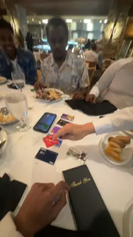 Funny Credit Card Roulette At Restaurant 😂 #creditcardroulette #roulette #waiterpickacard #restaurant #funny #humor #fyp 