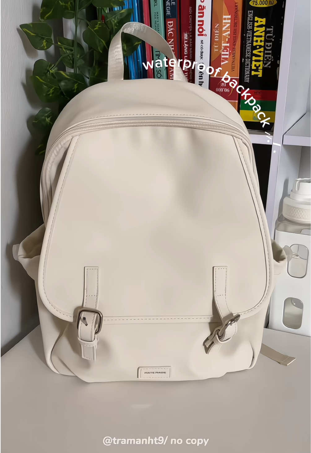 Waterproof backpack | Balo Mate Made -`♡´- #unboxing #backpack #balo #bag #backtoschool #matemade #tuijenny #crabit #review #packwithme 