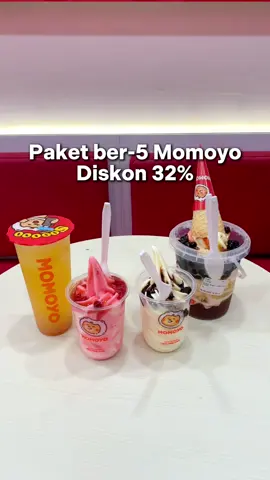 Paket ber-5 Momoyo diskon 32%  ##jelajahbosslang##bosslang17an##freedomwithbosslang##promomakanmerdeka##promoseruweekend