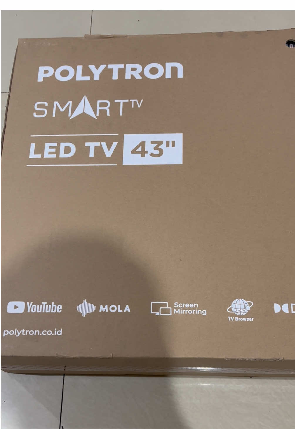 POLYTRON Smart TV 43 inch FHD  #smarttv 