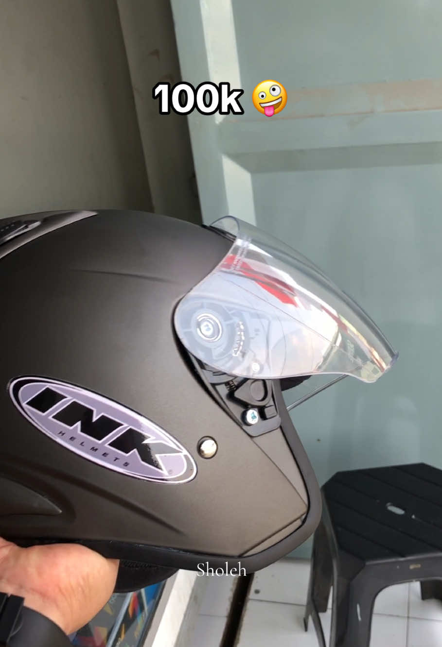 Cuma 100k , kalian dapat harga brapa? #helm #helmet #helmetloverindonesia #hargapromo #helmmurah 