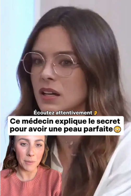 Elle explique comment avoir une peau parfaite. #fyp #santé #shilajit #nourriture #france 