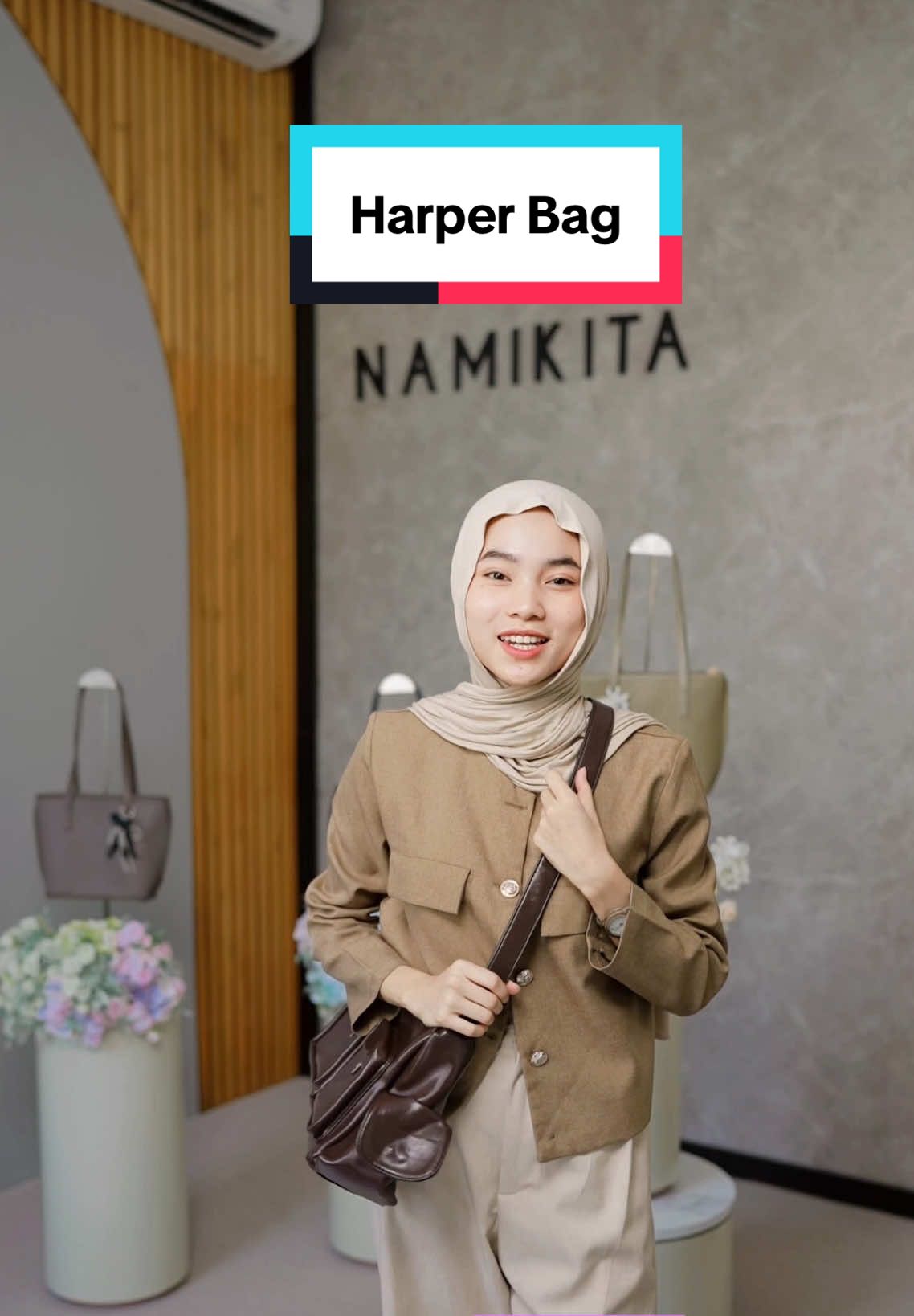 checkout Harper bag nya di Live 😉🫶🏻#promomakanmerdeka #promoguncang88 #namikitastore #tiktokshop #rekomendasitas #taswanita #fyp 