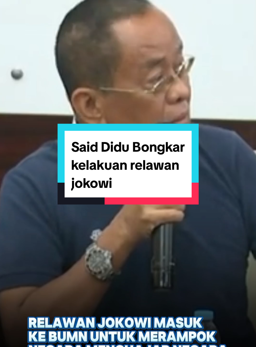 Said Didu bongkar kelakuan relawan jokowi #ijazahpalsu #relawan #jokowi #said 