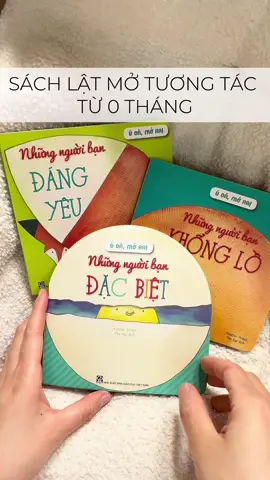 Sách lật mở tương tác cho các bé hay xé sách, từ 0 tháng nè mấy mom. Ú oà dễ thương xỉu #giadinhnami #embedangyeu #mẹbimsua #bilibook #sachtuongtac 