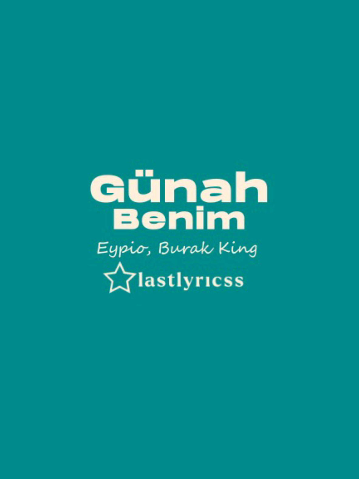 Kaderin benle bu derdi ne? #lastlyricss1 #burakking #eypio #günahbenim 