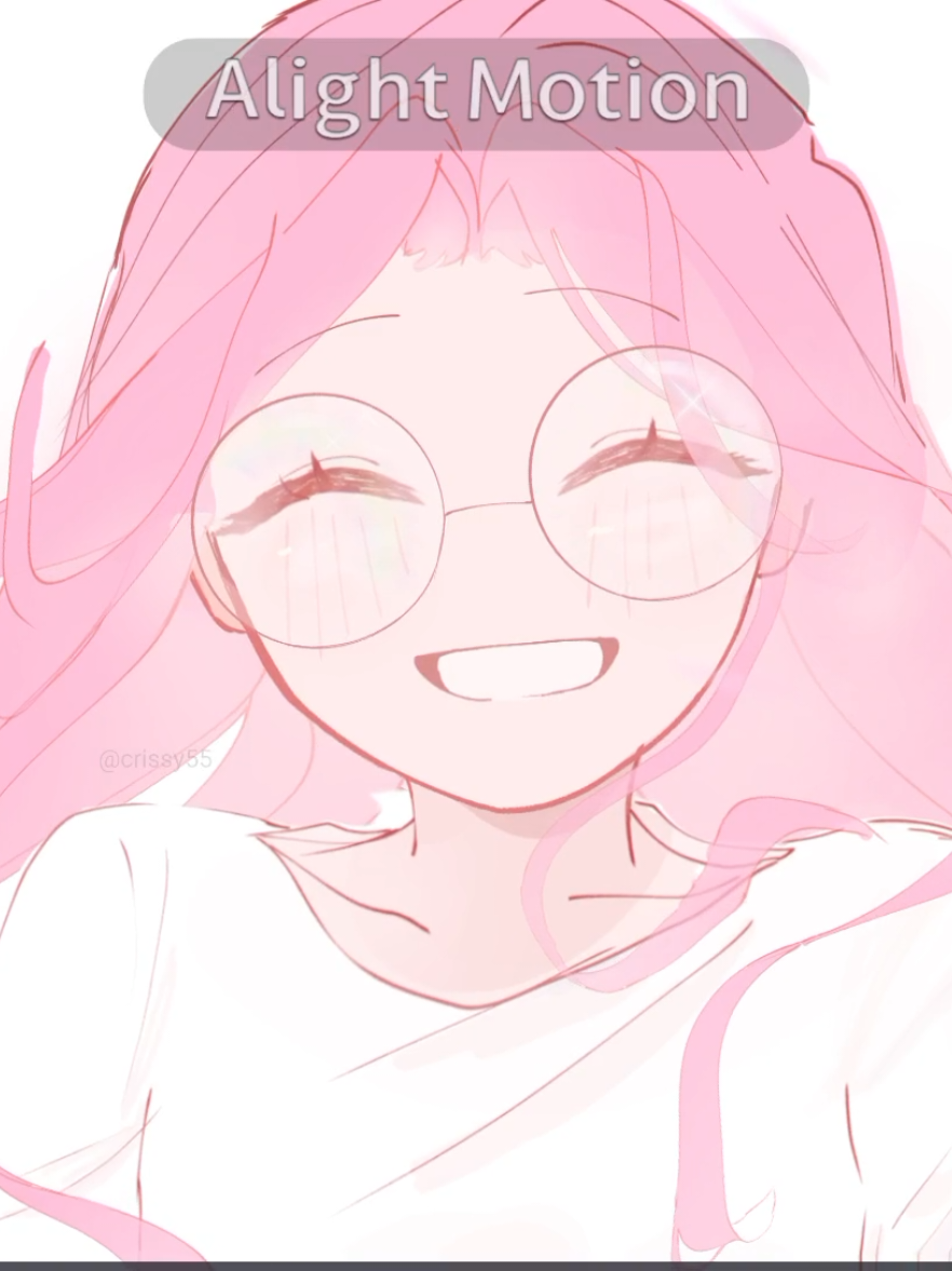 mizi my pink angel ,,,, #alienstage #mizi #animation #drawing #tweening #idk #pink 