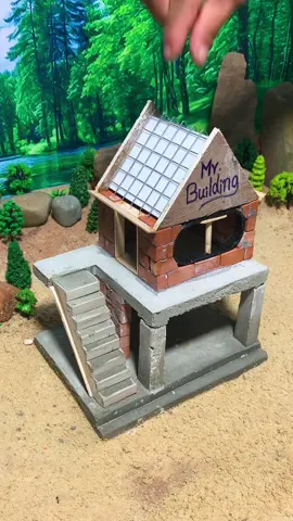 Hi Build Luxurious 2-Story Mini Villa With Balcony - Modern Civil Architecture #miniature #luxuryvilla #dreamhouse # Mr. Building #DIY #vfuho 