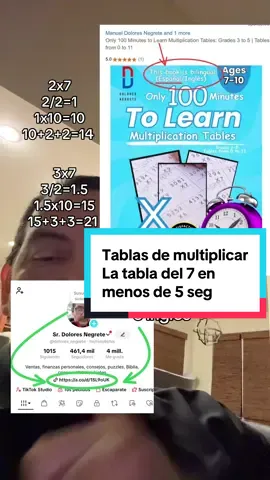 Respuesta a @Chume tablas de multiplicar #tablasdemultiplicar #metododoloresnegrete #niños #matematicas #parati