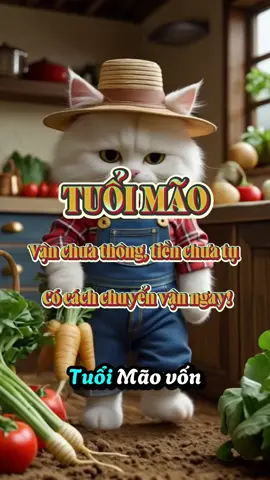 Tuổi Mão - Vận Chưa Thông Tiền Cho Tụ #phucsinhphuquy #xh #12congiap #xuhoamai #tuoimao 