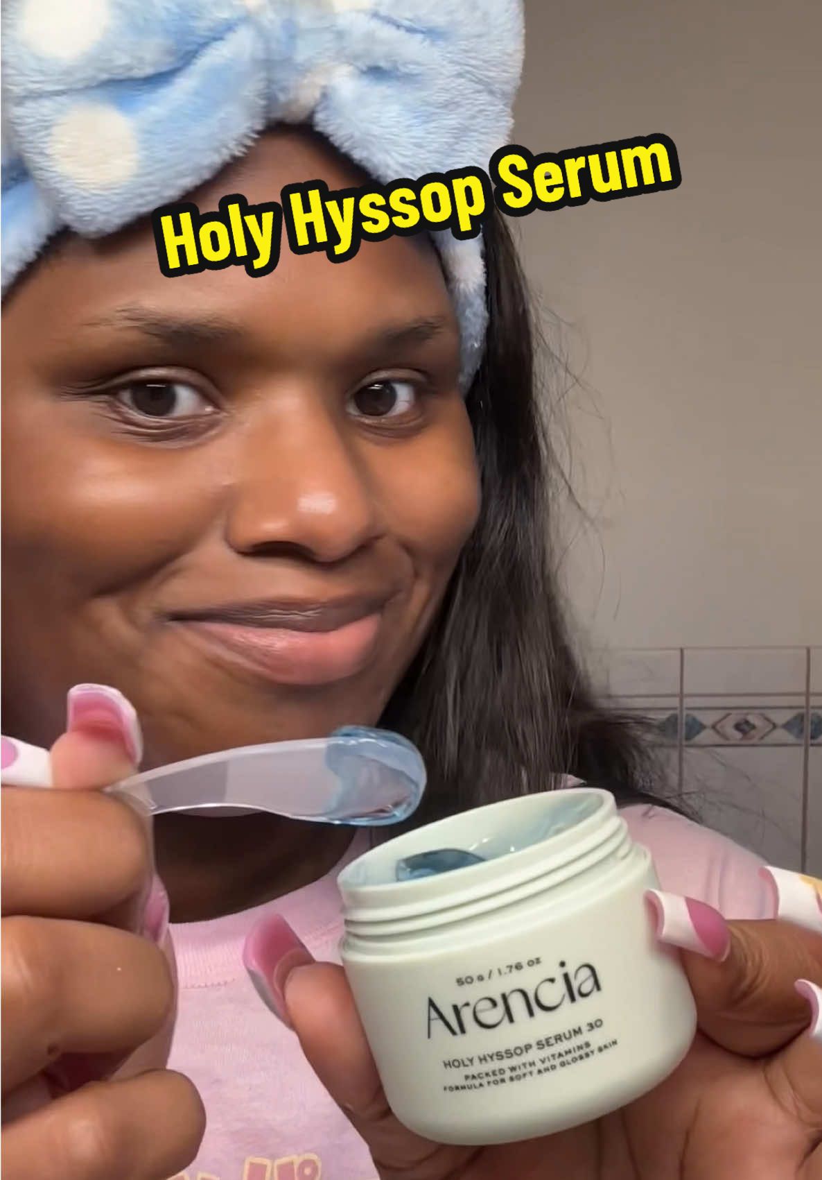 ✨ Holy Hyssop Serum by @Arencia ✨ This emerald green serum is packed with 10% niacinamide + vitamin ACE to fade dark spots, smooth texture, and boost glow. Hyaluronic acid + rice water keep skin bouncy and hydrated—perfect for that glass skin look 💚 #Arencia #HolyHyssopSerum #GlassSkin #NiacinamideSerum #VitaminCSerum #HydratingSerum #GlowingSkin #DarkSpotTreatment #KBeautySkincare #SkinCareProducts #FaceSerum #KBeautyFinds #tiktokshopcreatorpicks #spotlightfinds #collegeessentials #Summer #ClearSkinJourney
