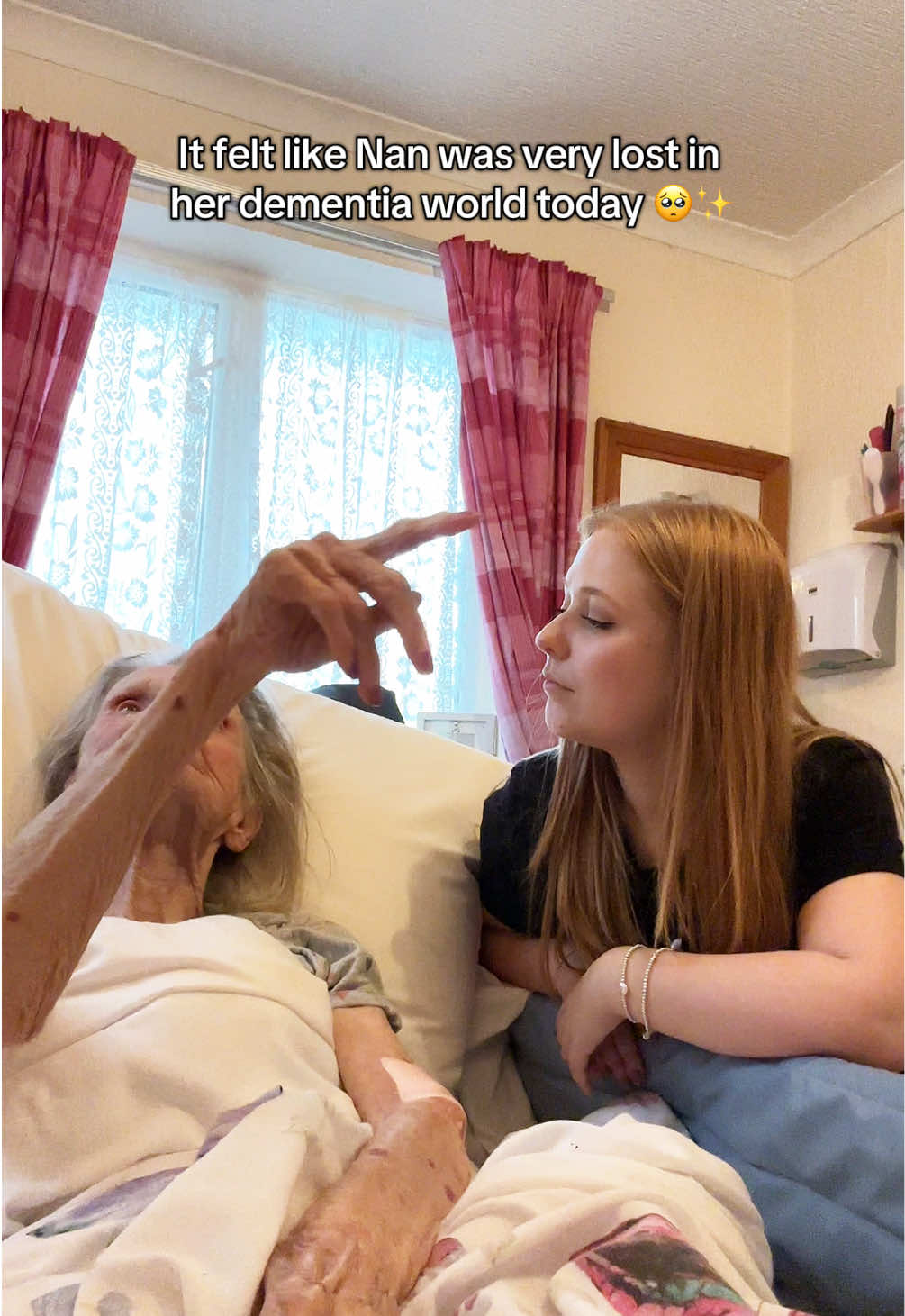 It felt like Nan was very lost in her dementia world today. ✨ Also, who LOVES the @Walls UK icecream? This was ALWAYS my Nan’s favourite!!! 🤩  •••••• #dementia #dementiaawareness #dementiacarer #caregiver #caregiveruk #dementiacaregiver #alzheimers #alzheimersawareness #alzheimersdisease #vasculardementia #alzheimerscaregiver #carehomeuk #familycaregiver #littlejess #littlejessandnan 