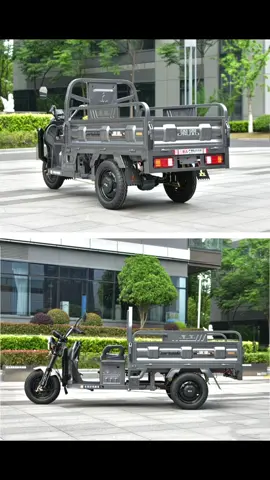 #上热门  Self-use agricultural and commercial large-capacity heavy-duty king, China electric tricycle