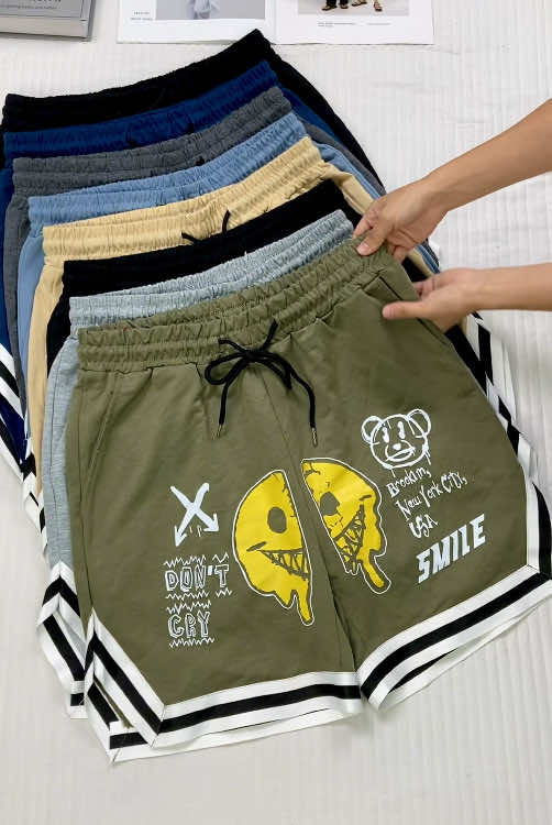 These street style shorts are so stylish.🔥Seriously a must have. #shorts #floral #smileface #print #pocket #drawstringshorts #regular #fit #causal #comfy #casualshorts #shortsformen #shortsforsummer #dailyshorts #dailywear #fyp #gym #formen #elastic #soft #labordav#tiktok #tiktokshop #OOTD #fashion #Christmas #tiktokshopcybermondav#tiktokshopholidavhaul #fyp #fypage #viralvideo #shortwithpockets #spotightfinds #NewYearNewAura #fashionlookbook #blackfriday #tiktokshoplastchance #tiktokshopspringglowup #TikTokShopRestock #TikTokShopMothersDay #TikTokShopMemorialDay #springbreak 