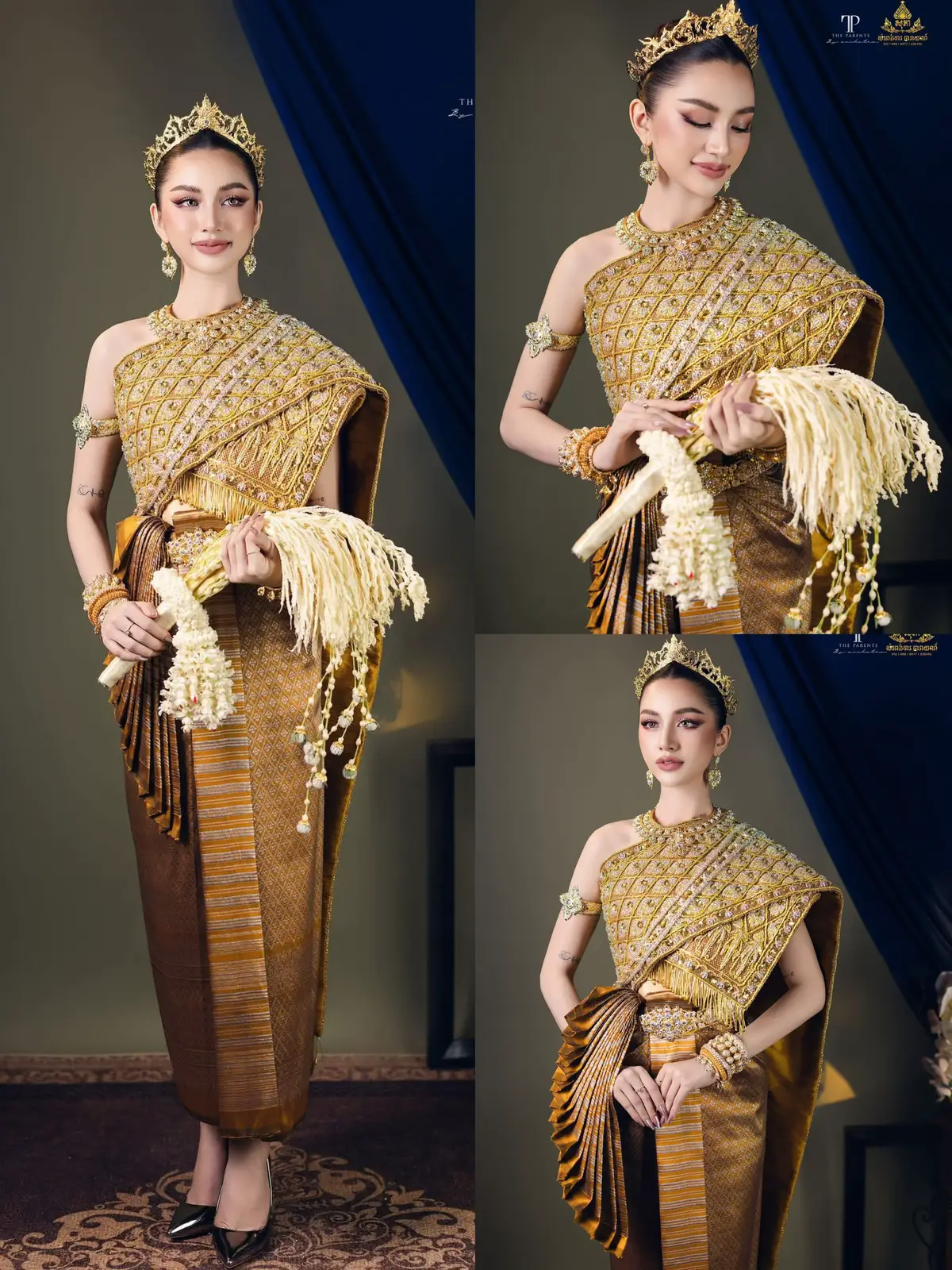 #បងបេះផ្កាអី? 💛💛💛💛#khmertraditionalclothes 
