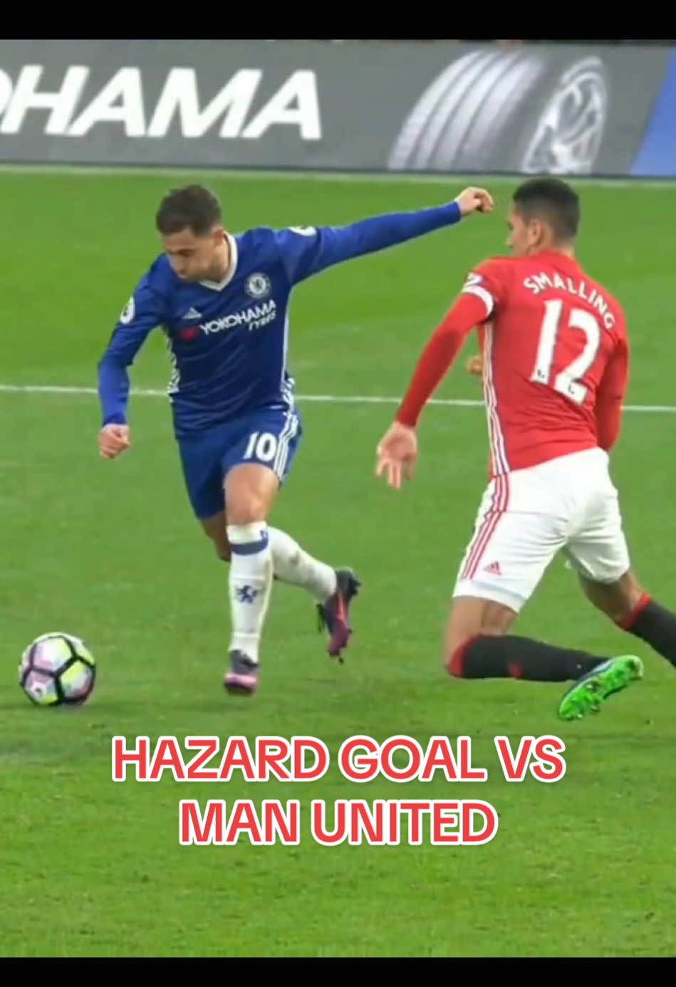 Hazard Goal Vs Man United FREE 4k CLIPS  #hazard #goal #manunited #freeclip #footballtiktok #fyp 