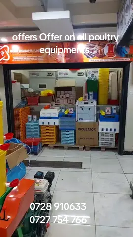 🔥 Ongoing Mega Offers at Kilimo Incubators LTD – Where Farming Meets Innovation! 🔥 At Kilimo Incubators LTD, we believe farming is more than a business – it’s a dream, a passion, and a way to create a better future. That’s why our ongoing offers are designed to give every farmer the tools they need to succeed without breaking the bank. 💛 Here’s What’s Waiting for You: Incubators of all sizes – from small starters to large commercial capacities. FREE Delivery Nationwide 🚚 Payment Upon Delivery – risk-free shopping. Exciting FREE Gifts with select incubators: fridge guard, infrared bulb, feeding trough, automatic water system & more. Poultry Equipment on Offer – cages, feeders, drinkers, pellet machines, brooders, and more! Every product we offer is tested, trusted, and built for real farmers who want results. Whether you’re starting small or scaling big, we’ve got your back with equipment that works as hard as you do. 📞 Call/WhatsApp 0728 910 633 / 0727 754 766 today to take advantage before these offers end. Kilimo Incubators LTD – Turning Farmers into Winners! 🐣