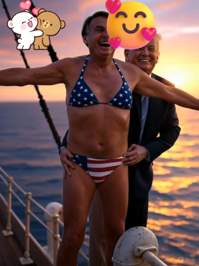 #TRUMP E BOLSONARO#TITANIC #❤️❤️❤️❤️❤️❤️❤️ 