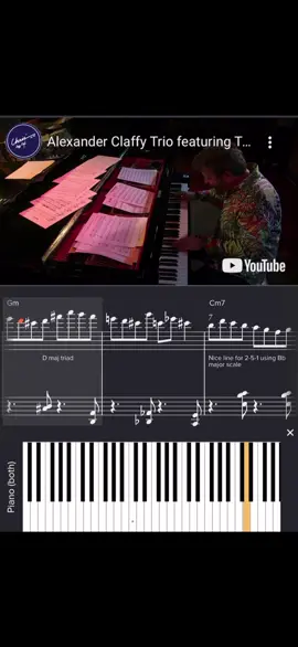 Nice lines over major and minor 2-5-1 from the incredible Taylor Eigisti! The tune is autumn leaves  #CapCut #jazz #jazzpiano #autumnleaves #jazzlicks 