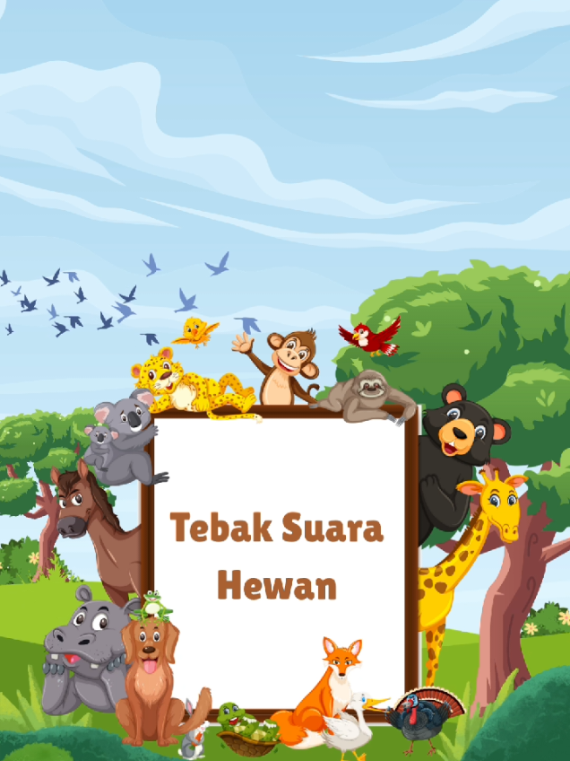 Menebak suara hewan #laguanak #laguedukasianak #laguedukasi #tk #paud #tebaksuarahewan 