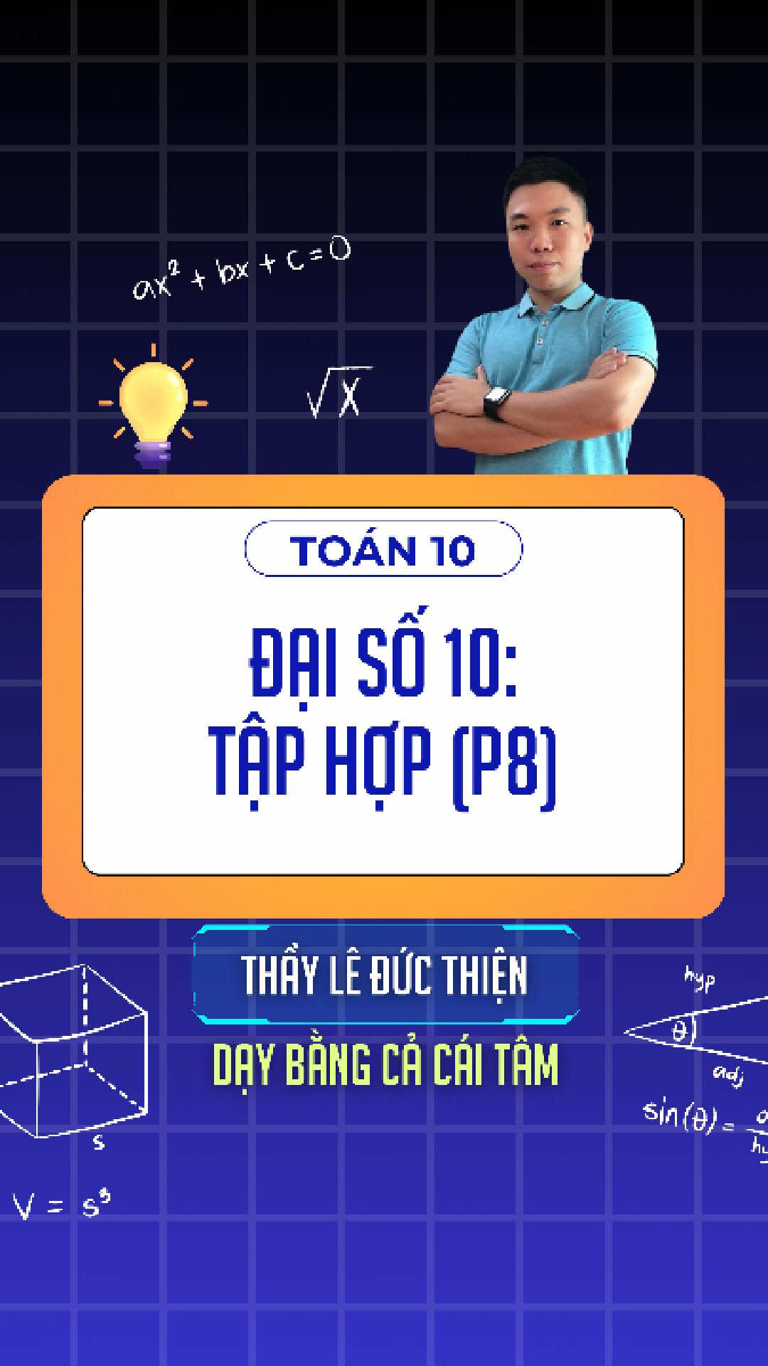 Đại số 10: Tập Hợp p8 #math #maths #toan10 #loptoanthaythien #daybangcacaitam #toanthpt #hoctoantrentiktok #hoctoan 