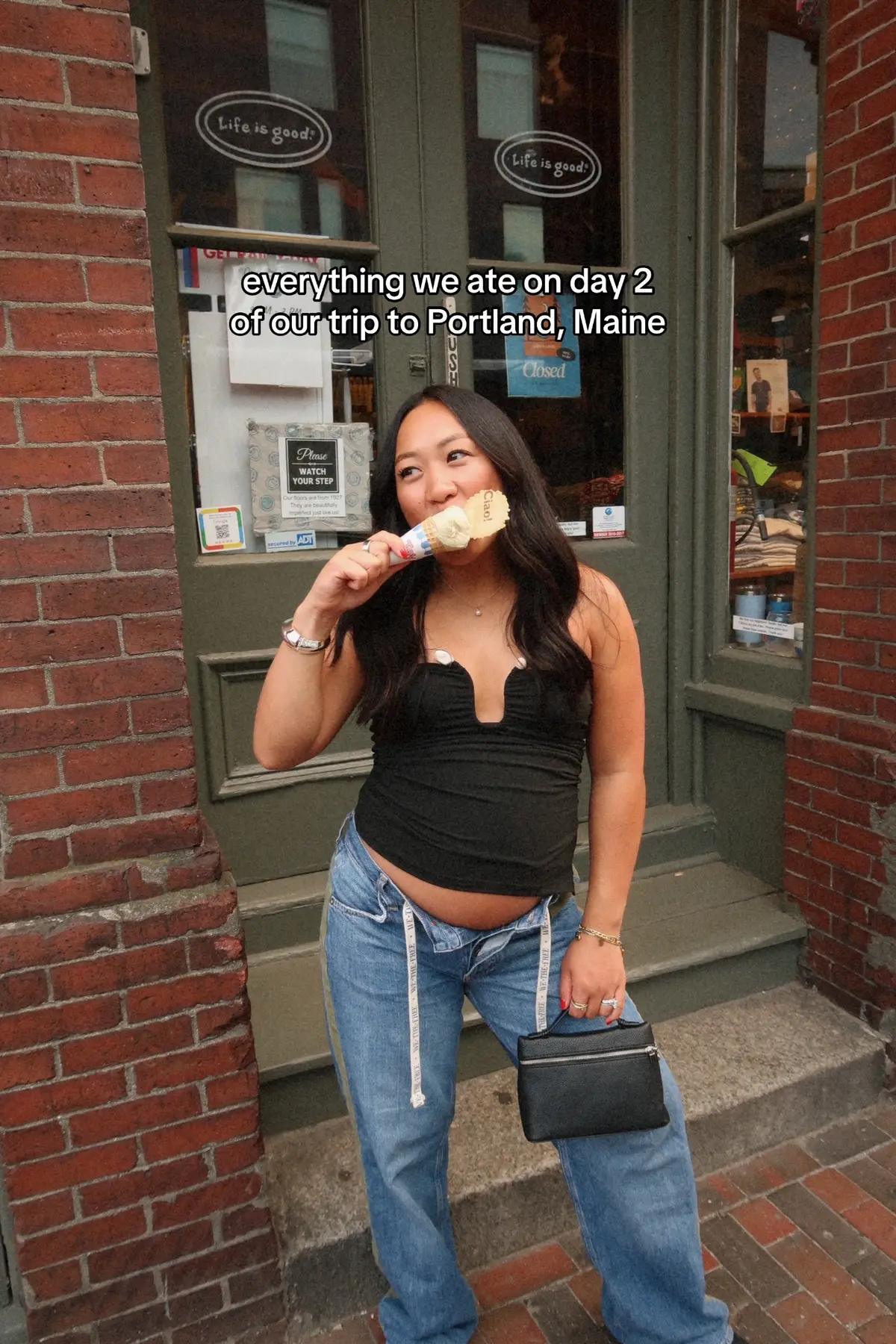 So many great bites yesterday!!! Excited for more today 😋😋😋 #portlandmaine #portlandmainefood #lobsterroll #24weekspregnant 