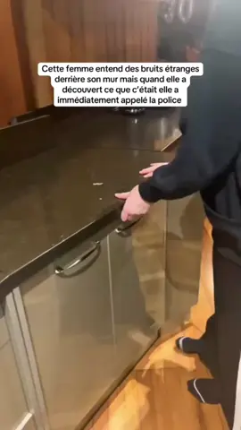 Cette femme entend des bruits étranges derrière son mur mais quand elle a découvert ce que c’était elle a immédiatement appelé la police #histoirevrai #ApprendreSurTikTok #mur #bruit #police 