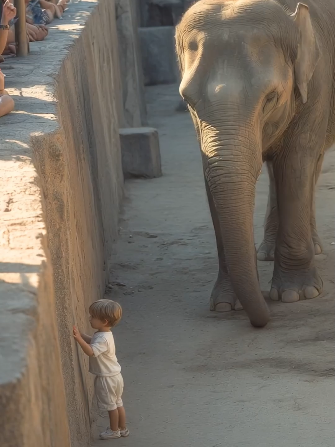 El Momento En Que Un Elefante Salvó A Un Niño Pequeño